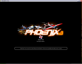 Phoenix RC v3.0 nyitóképernyő